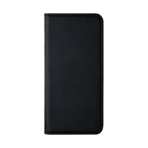 Coque clapet folio avec fente pour cartes & support pour Huawei P40 Pro+, Noir