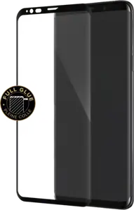 Protection d'écran élite en verre trempé bord à bord incurvé pour Samsung Galaxy S9+, Noir