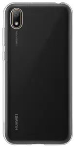 Coque hybride invisible pour Huawei Y5 2019, Transparente