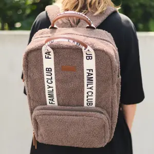 Sac à dos à langer Family Club Signature Teddy Soft Brown