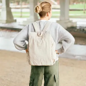 Sac à dos à langer Mellow beige
