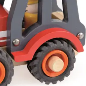 Tracteur en bois