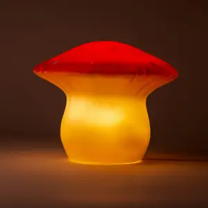 Lampe veilleuse champignon Rouge