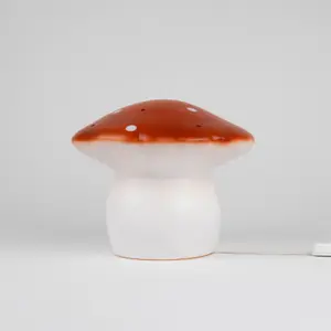 Lampe veilleuse champignon Brique Rouge