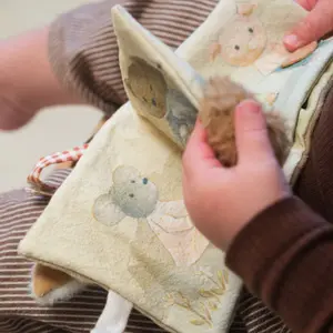 Livre bébé en tissu Amis de la Forêt