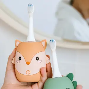 Set de 2 brosses de rechange pour brosse à dents Zoo