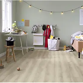 Lame PVC clipsable Starfloor Ultimate bois beige 17,6 x 121,3 cm Tarkett (vendue au carton)