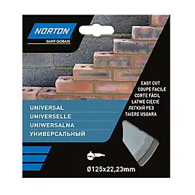 Disque diamant discontinu Norton 125x22,2 mm