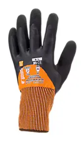 Gants de manutention Coverguard Eurocut latex noir taille 9
