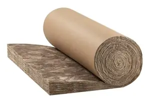 Laine de verre 100 mm mur 32 R:3,1, 3,2m x 1,2m - Rouleau Kraft