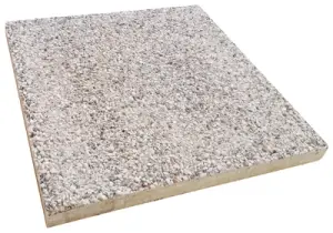 Dalle beton coloris clair 40 x 40 cm - Ep : 35 mm