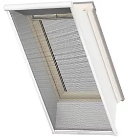 Moustiquaire Velux ZIL SK06 gris anthracite, pour fenêtre de toit - protection anti insectes et circulation d’air préservée