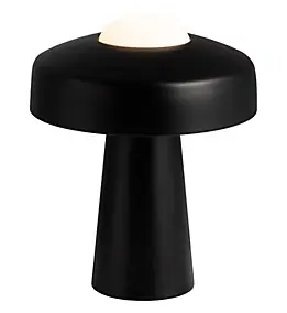 Lampe à poser Time Ø 26,7cm IP20 E27 40W noir