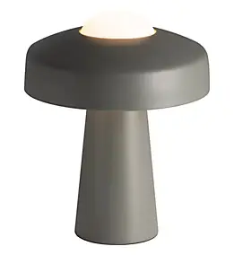 Lampe à poser Time Ø 26,7cm IP20 E27 40W gris