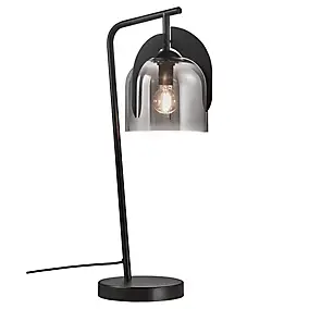 Lampe de table Boshi E14 IP20 40W Ø14,5cm Nordlux noir