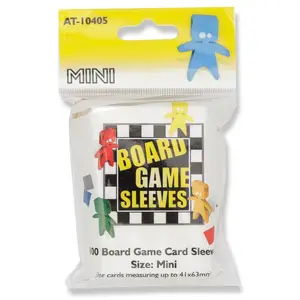 100 Protèges cartes transparents Mini 41x63mm - Arcane Tinmen