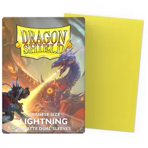 60 Pochettes Dual Matte Format Japonais Lightning - Dragon Shield