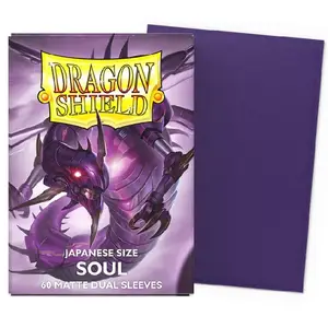 60 Pochettes Dual Matte Format Japonais Soul - Dragon Shield