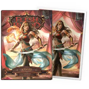 100 Pochettes Matte Art Format Standard Flesh & Blood Kassai - Dragon Shield