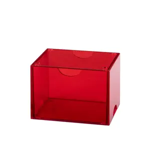 Strongbox 100+ Clear Red - Dragon Shield