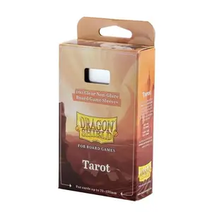 100 Protèges cartes Tarot 70x120mm - Board Game Dragon Shield