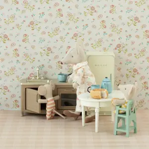 Chaise haute Souris menthe