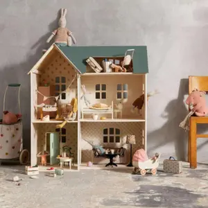 Pièce annexe Maison Miniature Lapins