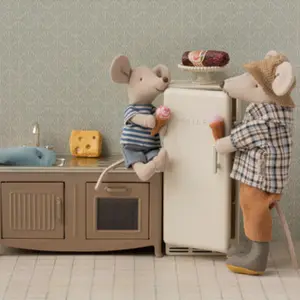 Frigo Souris Blanc cassé