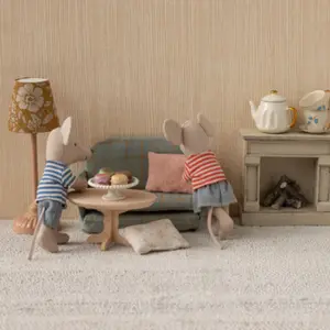 Table basse ovale Souris Nature