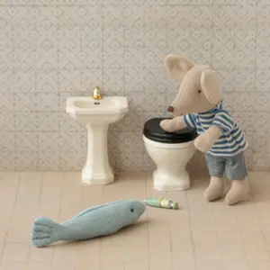Lavabo Souris Blanc cassé