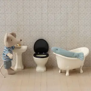 WC Souris Blanc cassé