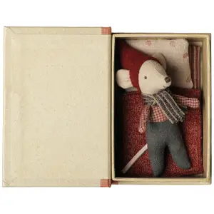 Coffret souris bébé de Noël dans livre