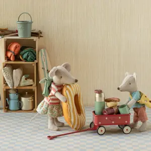 Chariot pour Souris Rouge