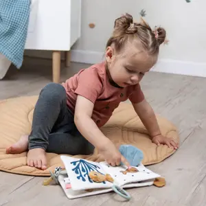 Livre bébé en tissu poissons Sea friends