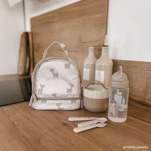 Gourde à paille Lalee Sable (350 ml)