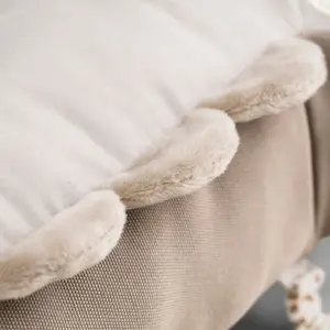 Peluche d'activités Croco sable