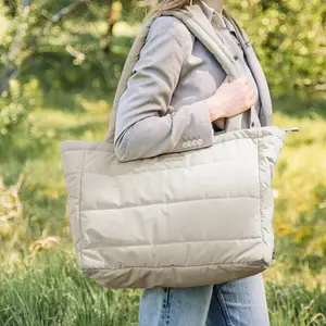 Sac à langer matelassé Sable