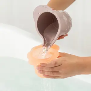 Jeu d'eau lot de 3 gobelets empilables Elphee Rose