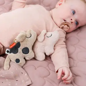 Mini hochet sensoriel Pigee Rose