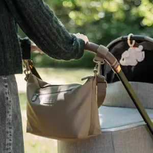 Sac à poussette Taupe