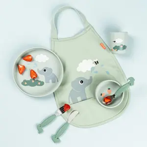 Coffret repas Stick&amp;Stay Elphee Vert