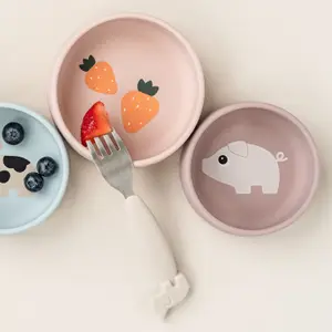 Lot de 2 bols Pigee Rose