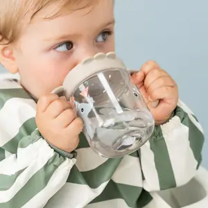 Tasse à bec à 2 anses Tiny farm Bleu