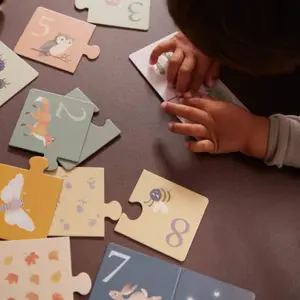 Puzzles Apprendre à compter Animaux nordiques
