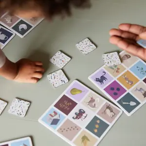 Jeu loto des images A la ferme