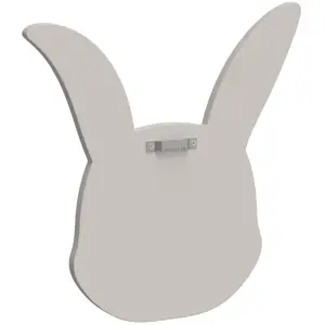 Miroir Lapin en bois Light Sand
