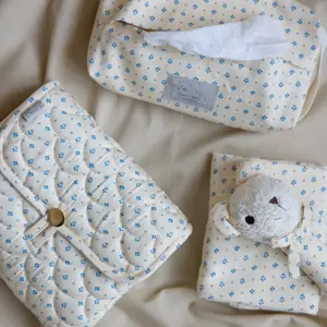 Tapis à langer bébé matelassé Capri