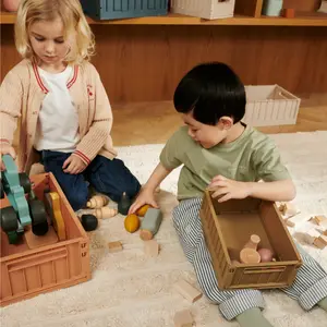 Lot de 2 caisses de rangement Weston S Oat