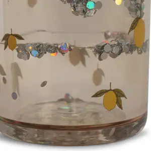 Lot de 2 gobelets à paillettes Lemon