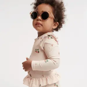 Lunettes de soleil Darla Mr Bear Rose transparent (1-3 ans)